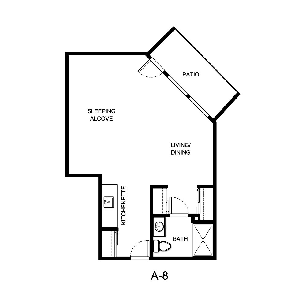 Manhattan floor plan