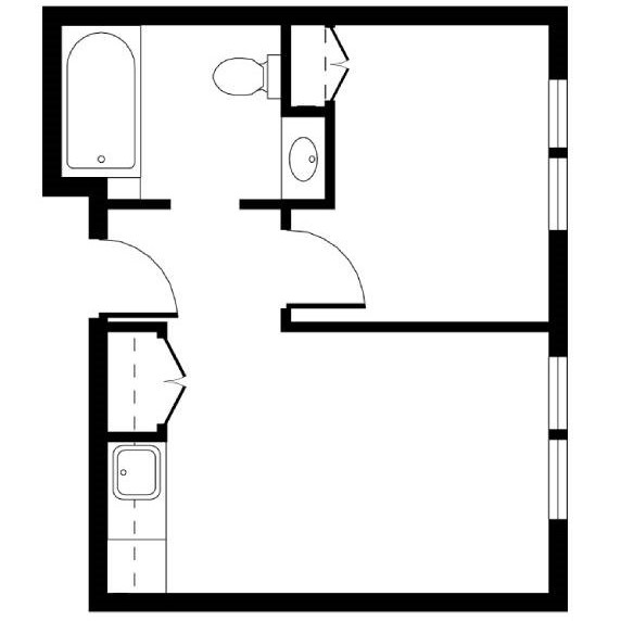 Oak floor plan