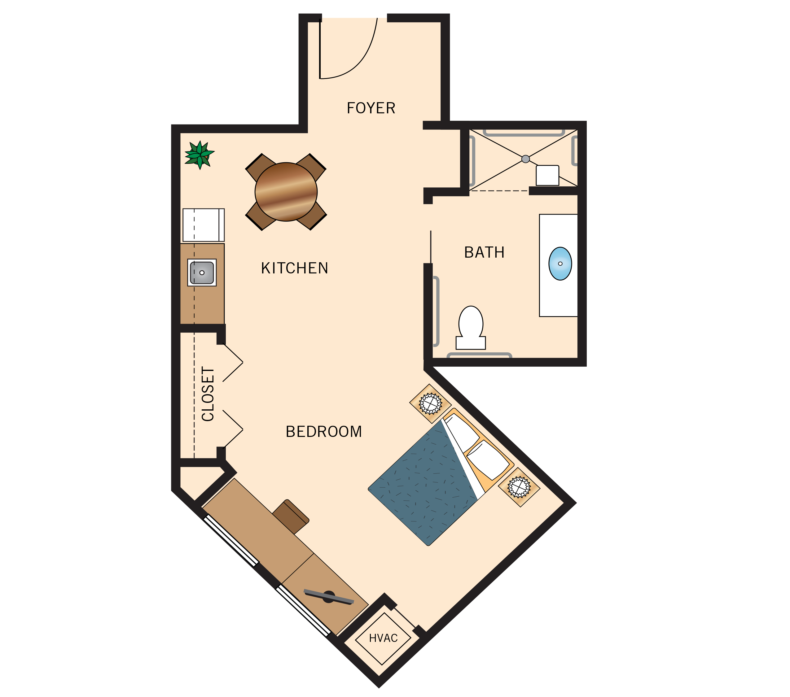 The Dunlin floor plan