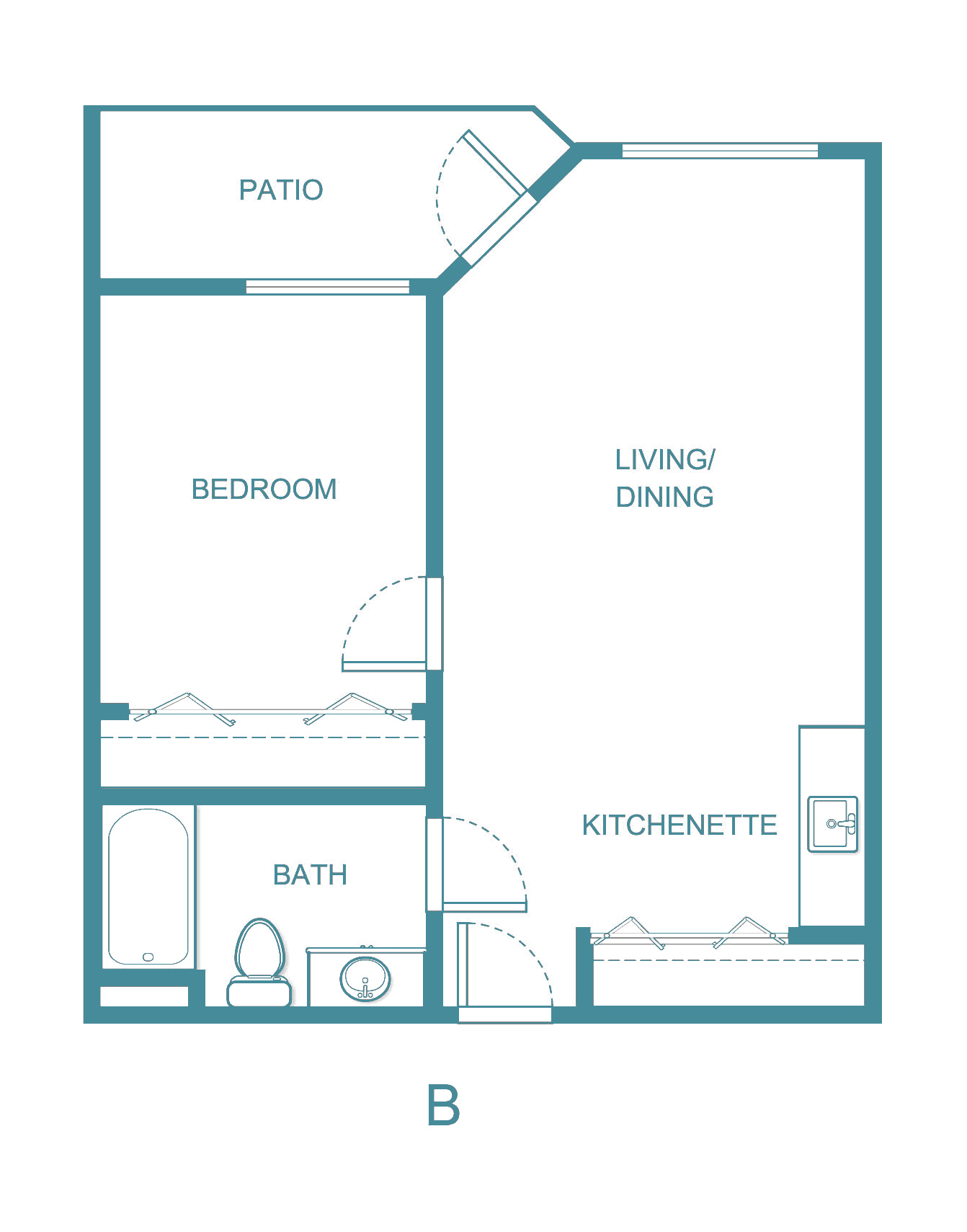 Egret floor plan